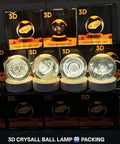USB LED Galaxy Crystal Ball Lamp
